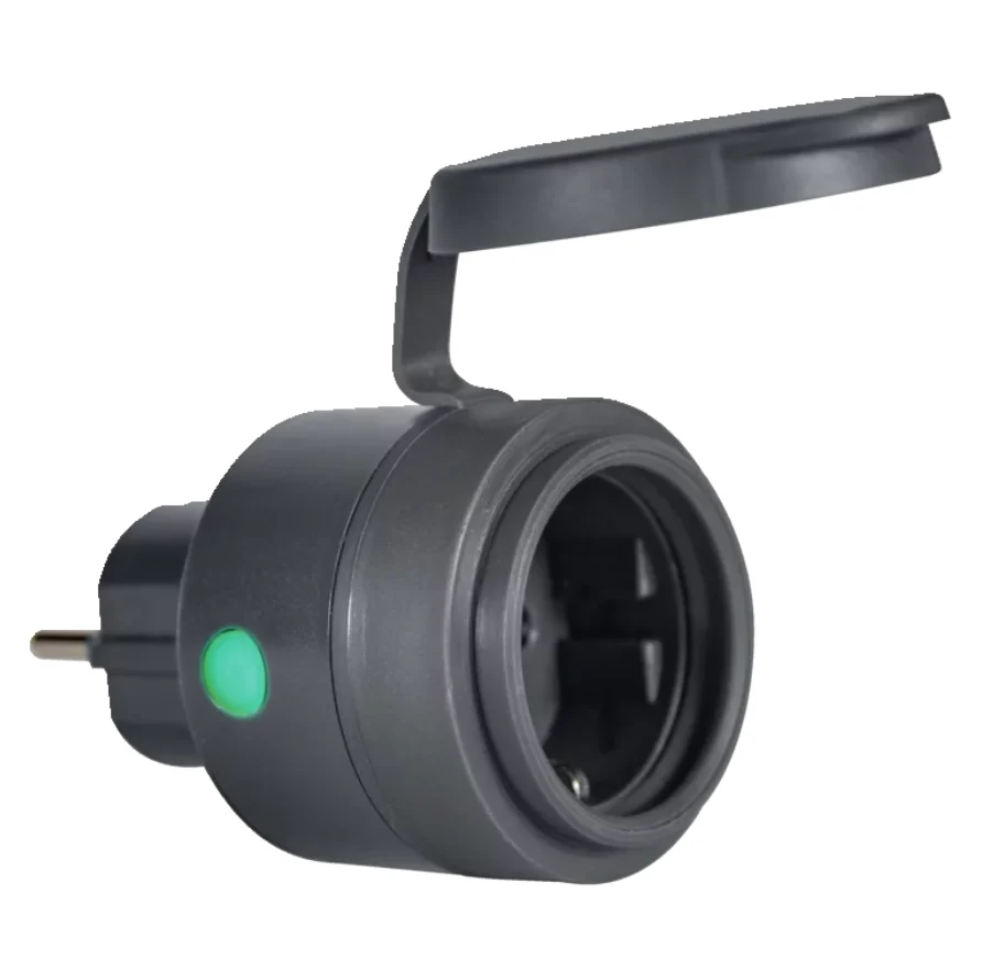 Enchufe WiFi con Tapa OSRAM Inteligente Smart 16A IP44 compatible con Google Assistant y Alexa