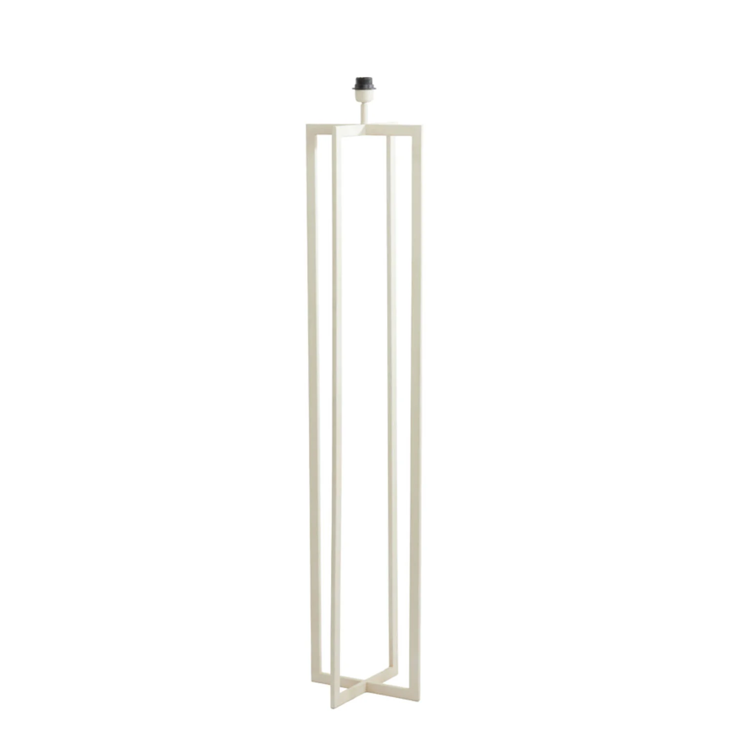 Base de lámpara larga cuadrada blanca Light & Living Mace