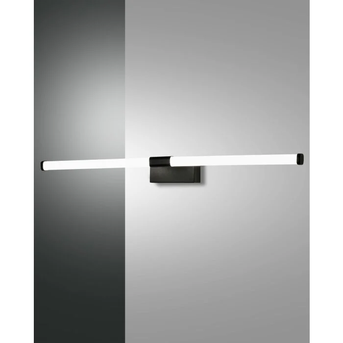 Fabas Luce Ago Lámpara de espejos LED Negro, 1 luz