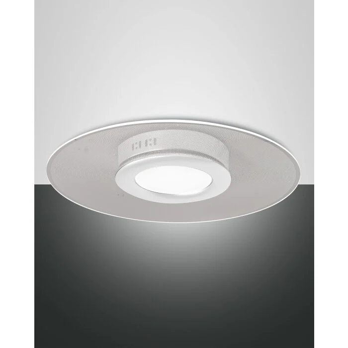 Fabas Luce Angelica Lámpara de Techo LED Blanca, 1 luz
