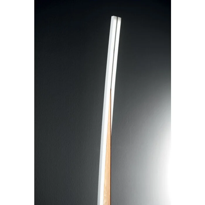 Fabas Luce Cordoba Lámpara de Pie LED Crudo, Blanca, 1 luz