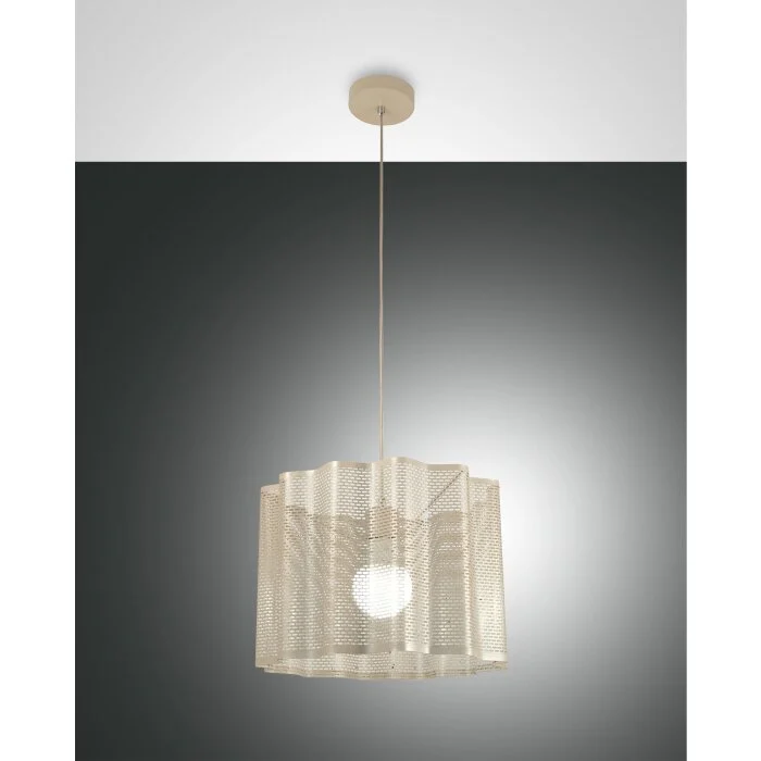 Fabas Luce Glicine Lámpara Colgante dorado, 1 luz