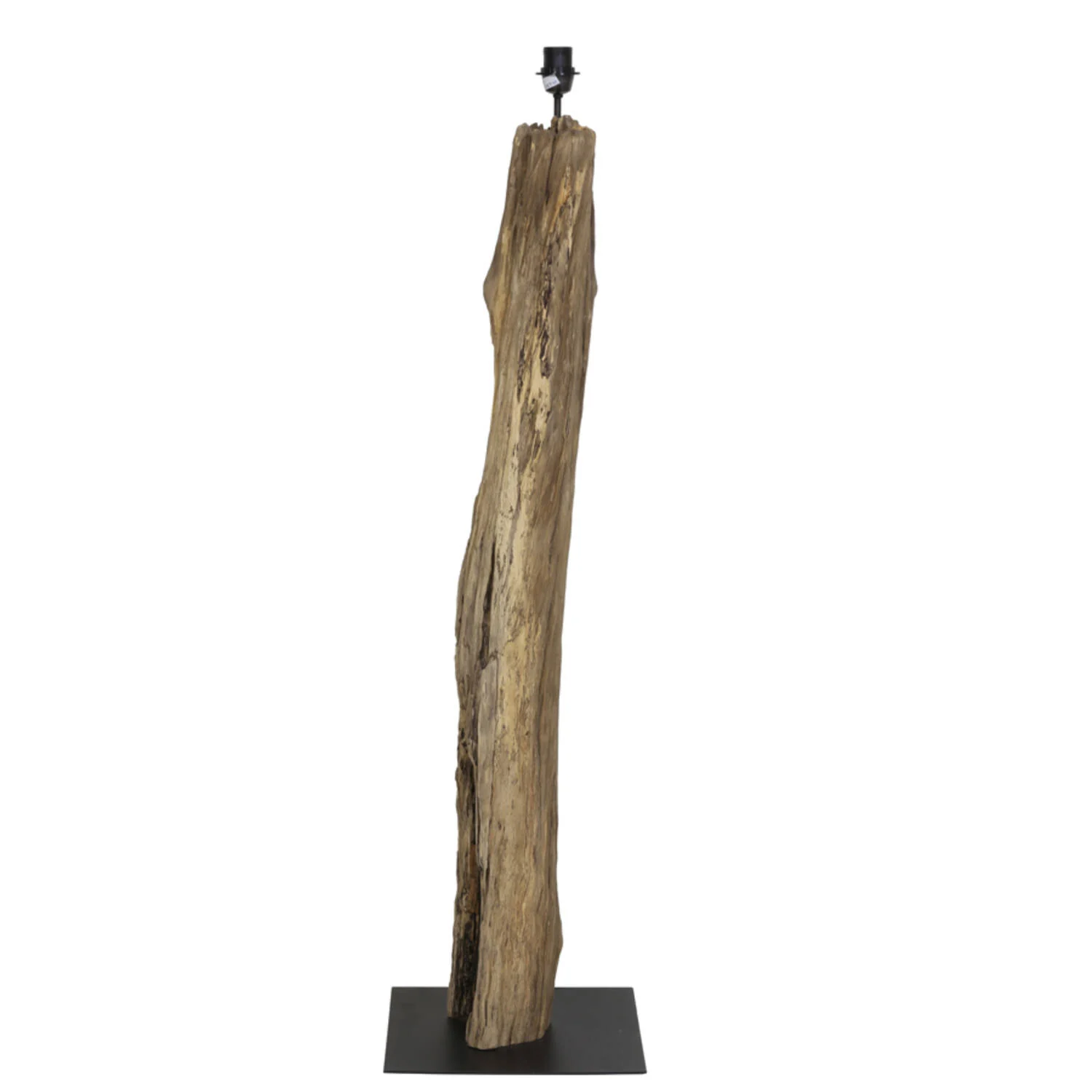 Base de lámpara de madera de diseño de pie Light & Living Razgrad