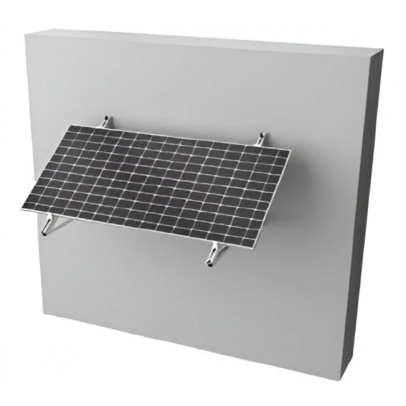Estructura Fotovoltaica Fachada Para 1 Panel En Horizontal 30º