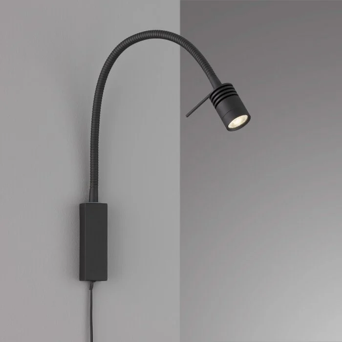 Fischer & Honsel Seng Aplique LED Negro, 1 luz
