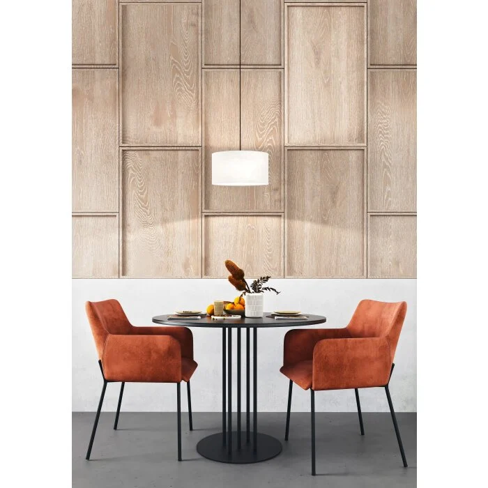 Fischer & Honsel Teramo Lámpara Colgante Negro, 3 luces