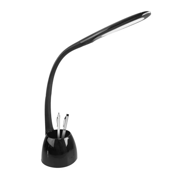 Flexo LED Negro 8W 595LM Cabezal Flexible y Orientable