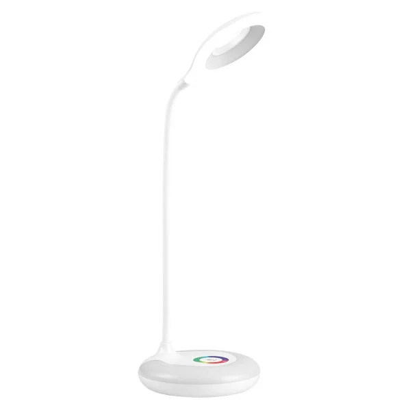 Flexo LED Blanco 6W 450LM Cabezal Flexible y Orientable