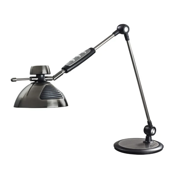 Flexo LED Níquel/Negro 9W Regulable 720LM CCT Cabezal Orientable