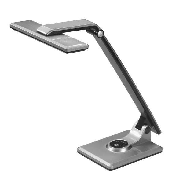 Flexo LED Plata/Negro 9W 630LM Cabezal Orientable y Giratorio