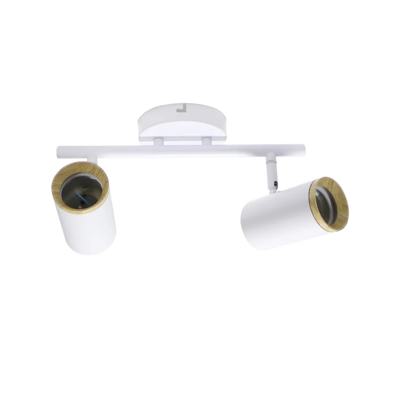 Foco de Techo Orientable Wood 2XGU10
