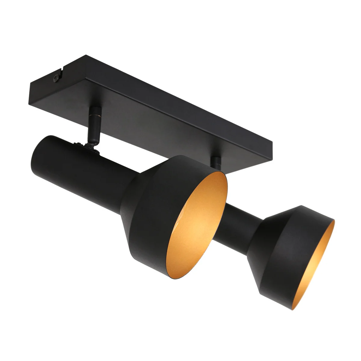 Foco dos luces Anne Lighting Bundle interior dorado