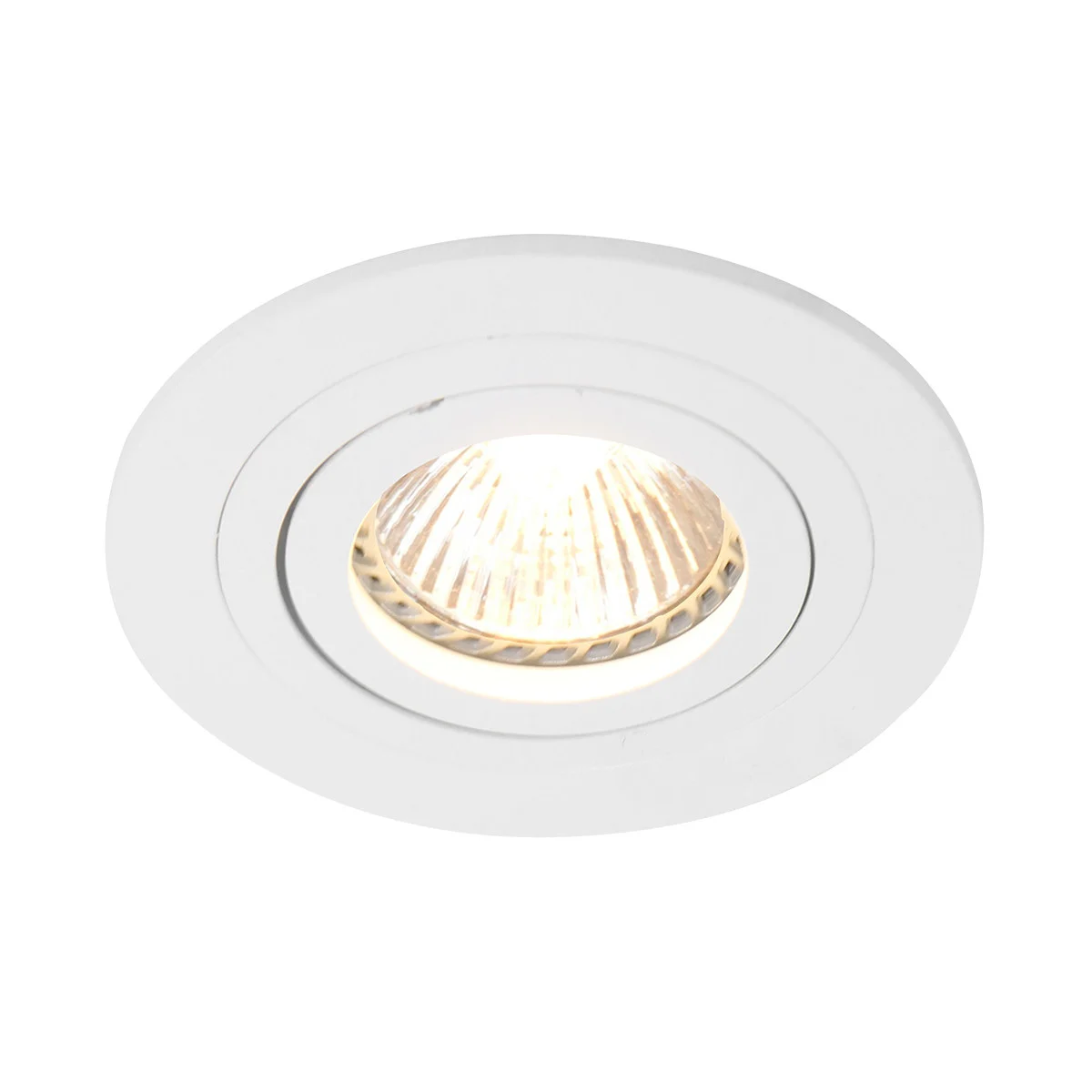 Foco empotrable redondo blanco Mexlite Round