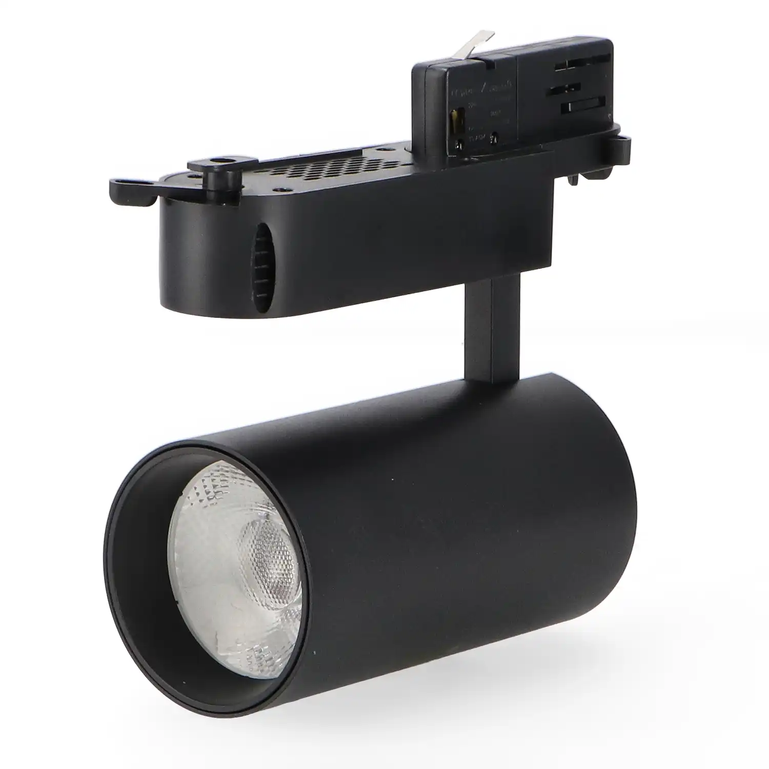 Foco LED Negro 30W Trifásico para Carril (5 Años de Garantía)