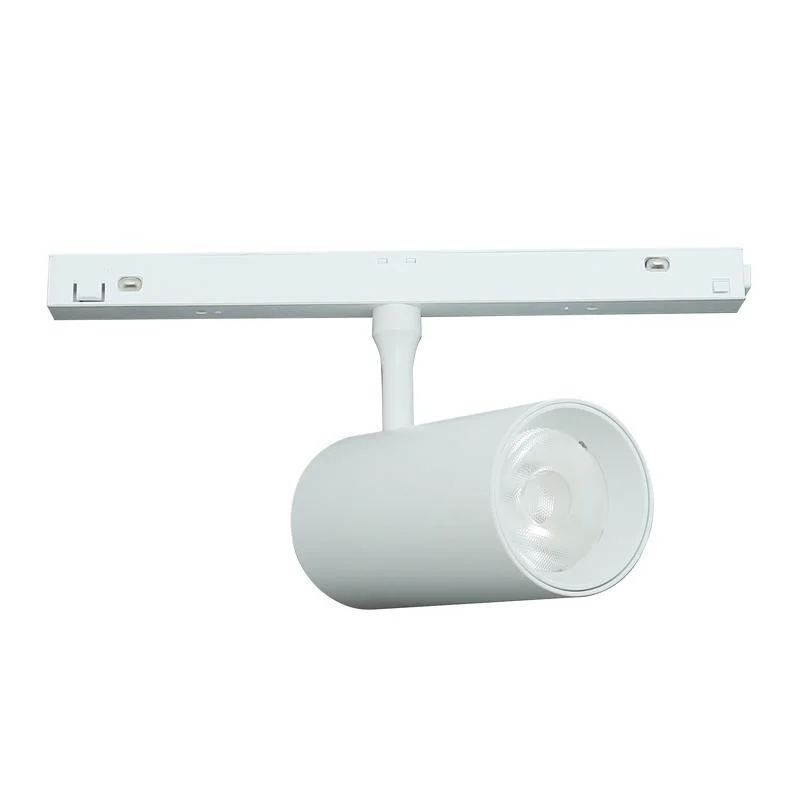 Foco LED Blanco para Carril Magnético 10W Magne Chip Osram 48V Monofásico CRI 90 UGR 17 Serie Even