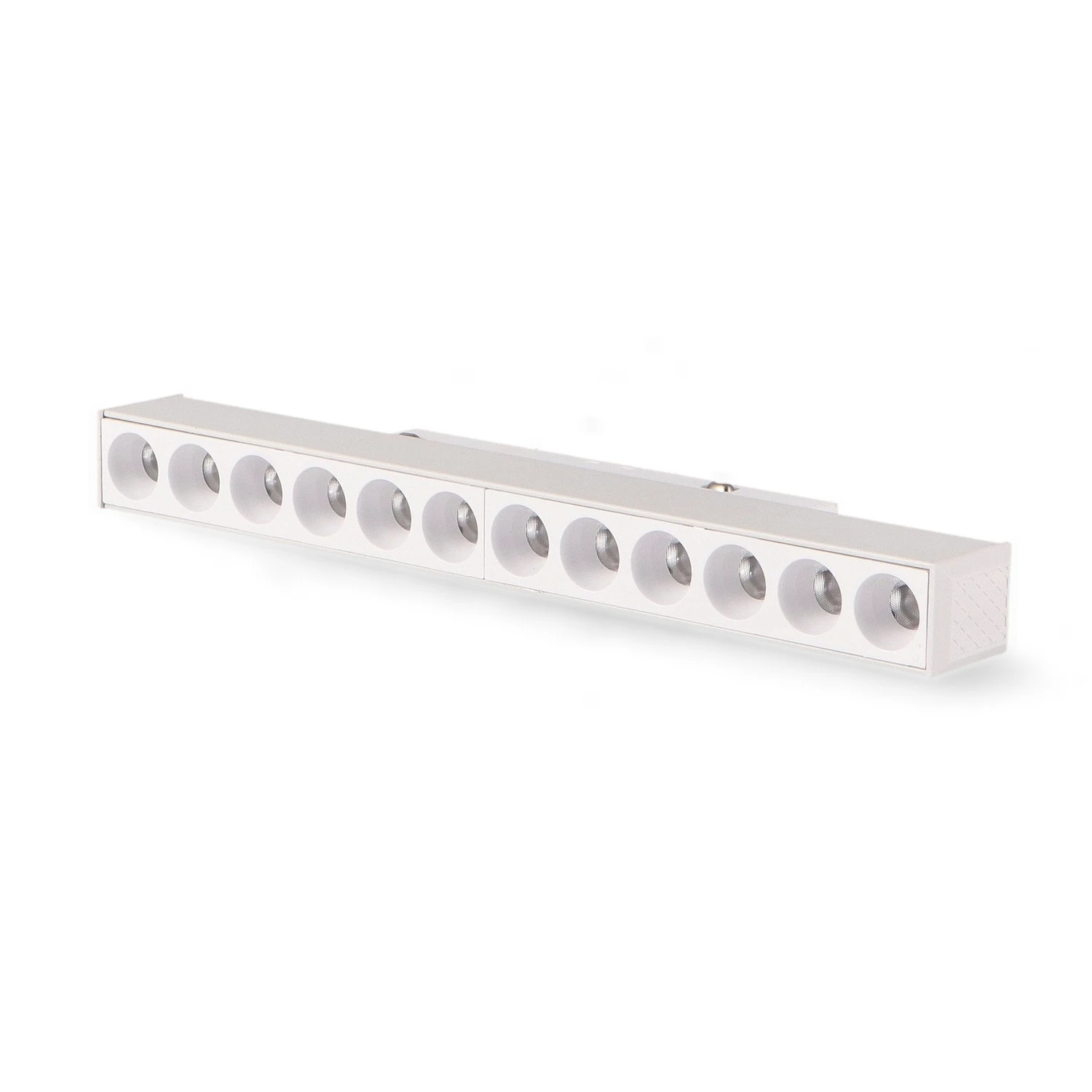 Foco LED Blanco para Carril Magnético 12W Chip Osram 48V Monofásico CRI 90 UGR 17 Serie Even