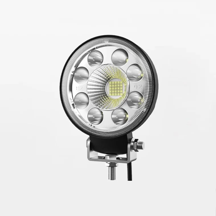 Foco Proyector LED Redondo 99W 10-30V DC IP67 para Coches, Barcos, Caravanas, Máquinas, Campings