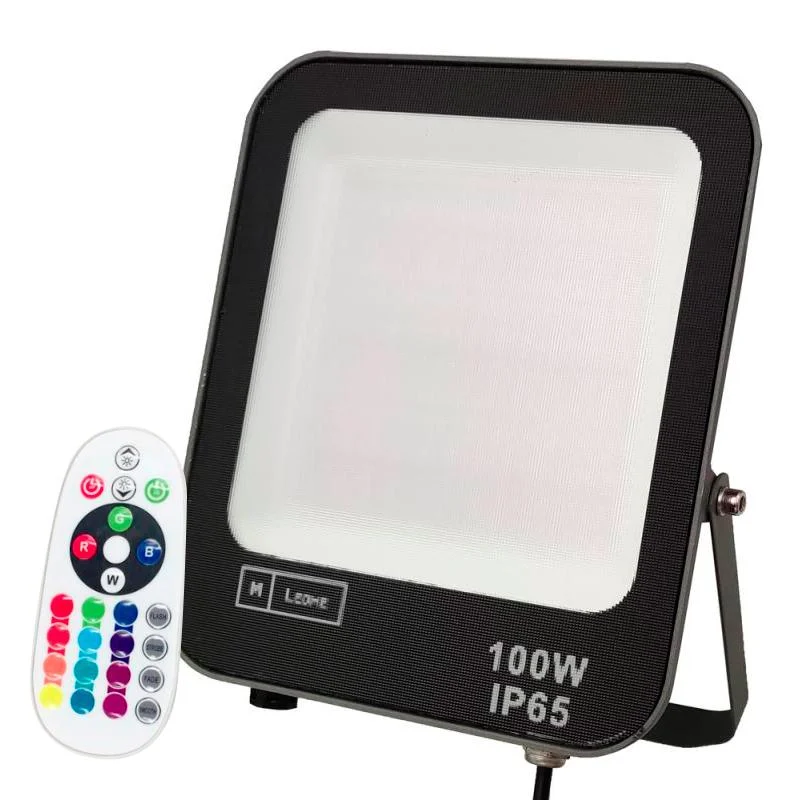 Foco Proyector LED SMD Chip Osram Mini On 100W RGB Regulable IP65