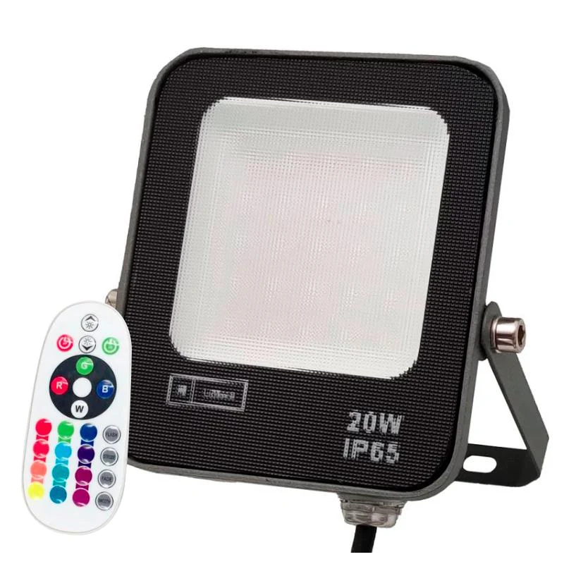 Foco Proyector LED SMD Chip Osram Mini On 20W RGB Regulable IP65
