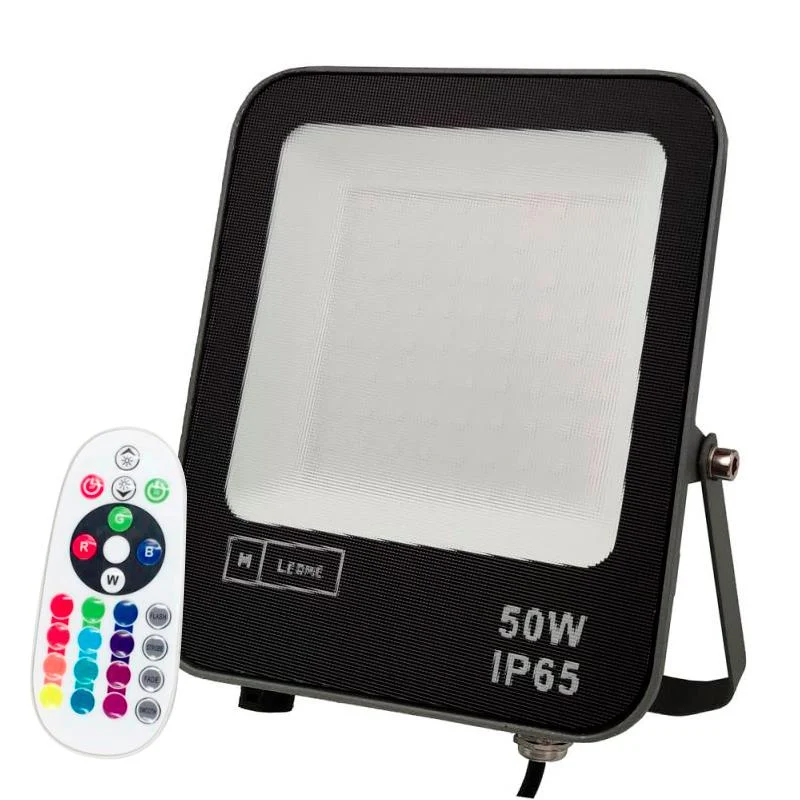 Foco Proyector LED SMD Chip Osram Mini On 50W RGB Regulable IP65