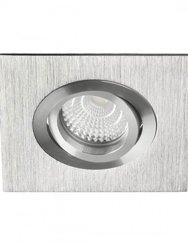 Focos Cuadrado Aluminio 11CM