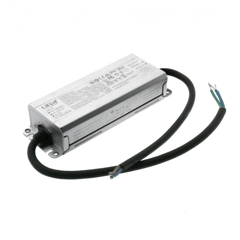 Fuente de Alimentación Para Tiras LED LIFUD 100W 24VDC Ip67