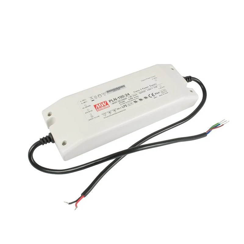 Fuente de Alimentación Para Tiras LED Mean Well 100W 24V DC IP67