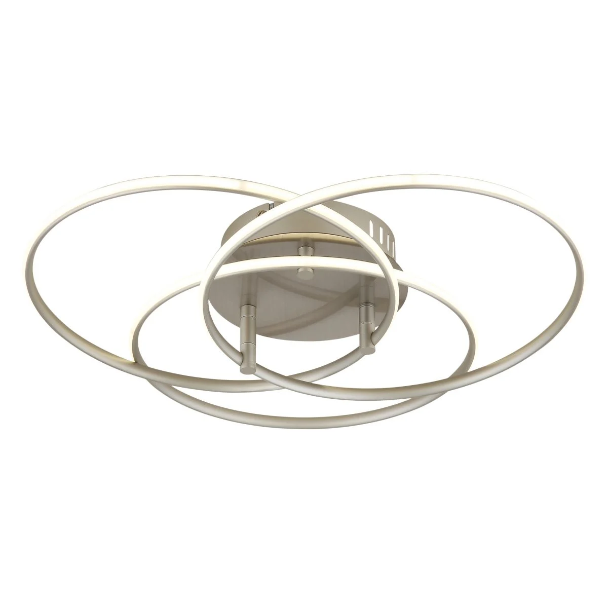 Lámpara de techo moderna con elegantes anillos Kombos