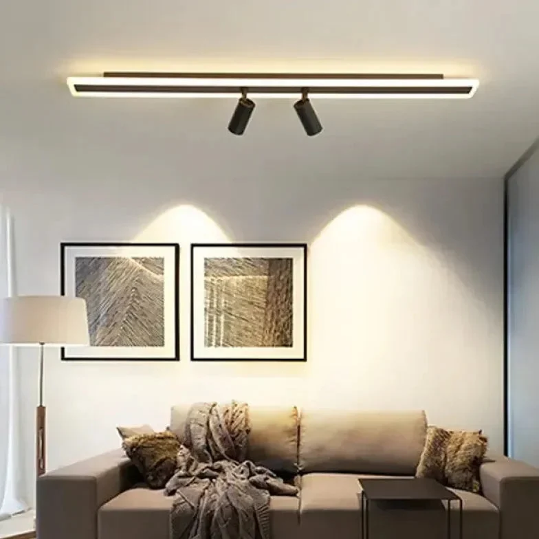 Focos para Techo Barra Lineal LED Spot Giratorio Salón