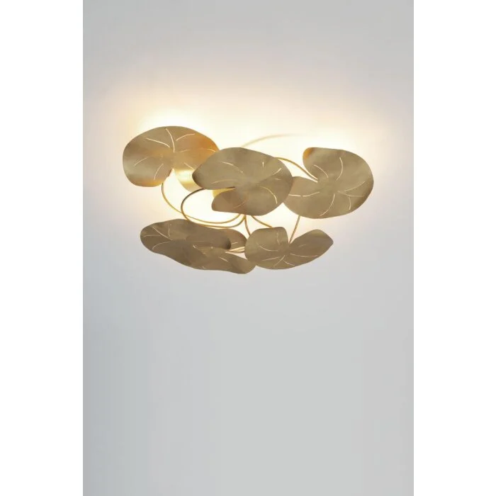 Holländer CONTROVERSIA Lámpara de Techo LED dorado, 6 luces