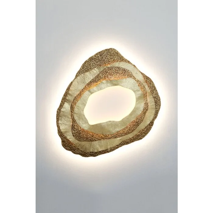 Holländer CORAL Aplique LED dorado, 1 luz