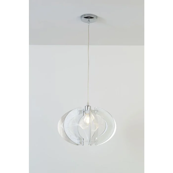 Holländer ILENIA Lámpara Colgante Cromo, 1 luz