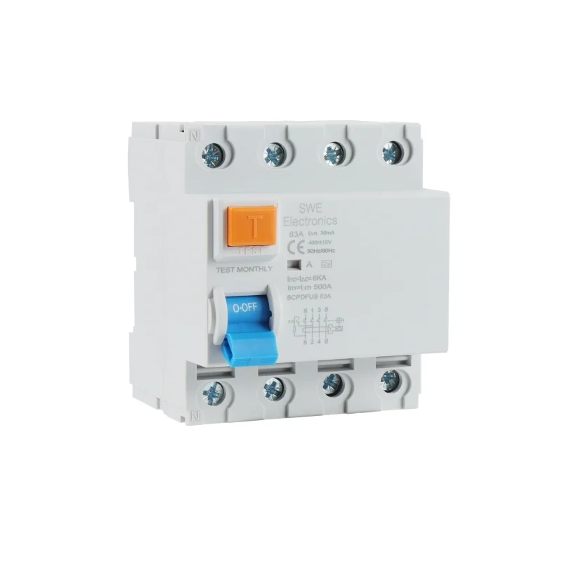 Interruptor Diferencial Industrial Superinmunizado 4P 300Ma 25-63A 10Ka Clase A