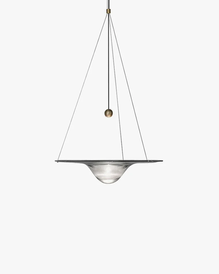Lámpara colgante WOMO Ripple Glass-WM2092