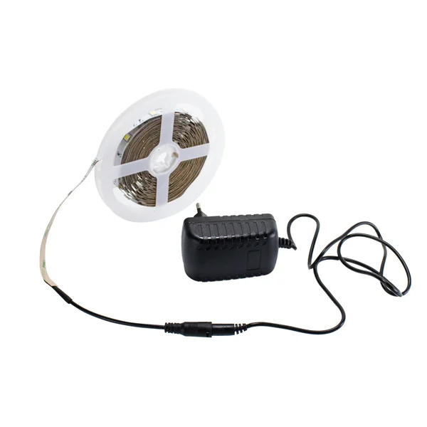 Kit Tira LED 36W 12V 150LED IP20 Monocolor con Fuente de Alimentación (5 metros)