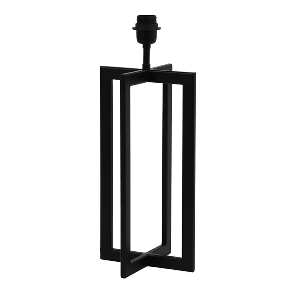 Lamp base 21x21x46 cm MACE matt black