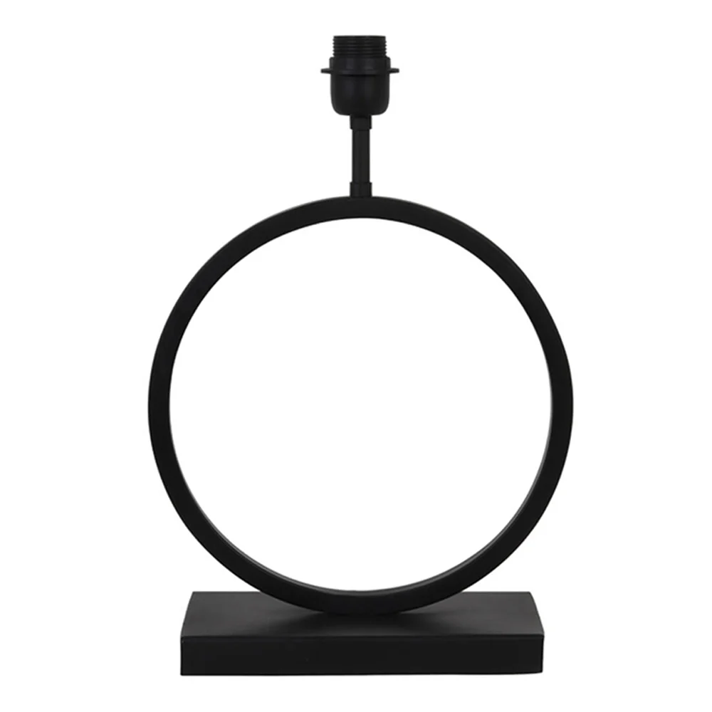 Lamp base 30×12,5×42 cm LIVA matt black