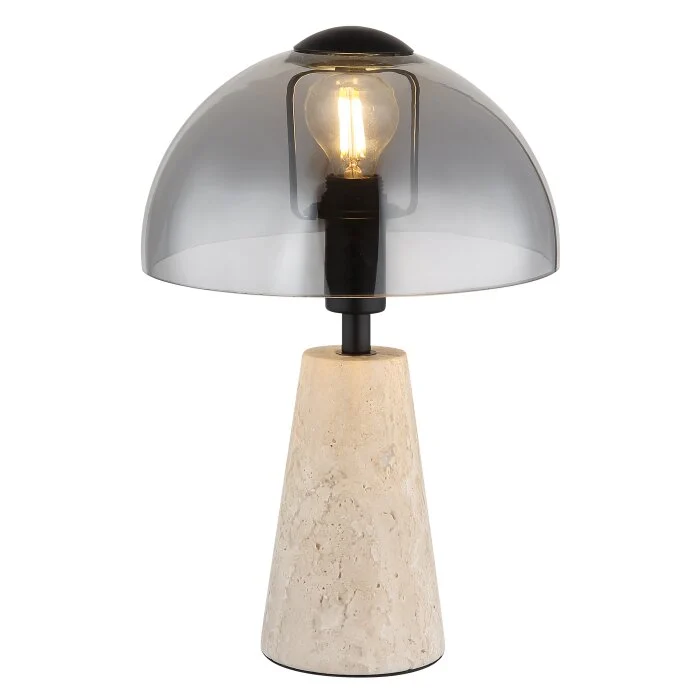 Lámpara Champiñón  Lámparas Globo Lighting Lars Lámparas de mesa Gris, 1 luz