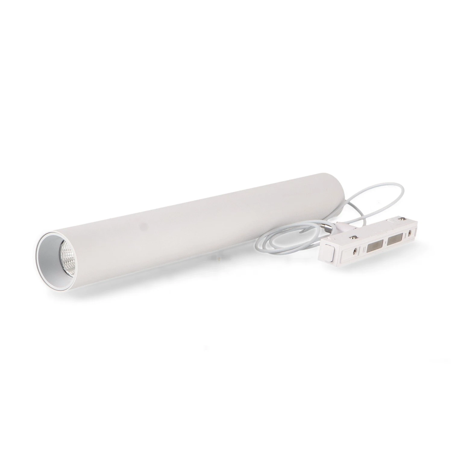 Lámpara Colgante Blanca II 10W para Carril Magnético Detail Chip Osram 48V Monofásico CRI 90 UGR 17 Serie Detail