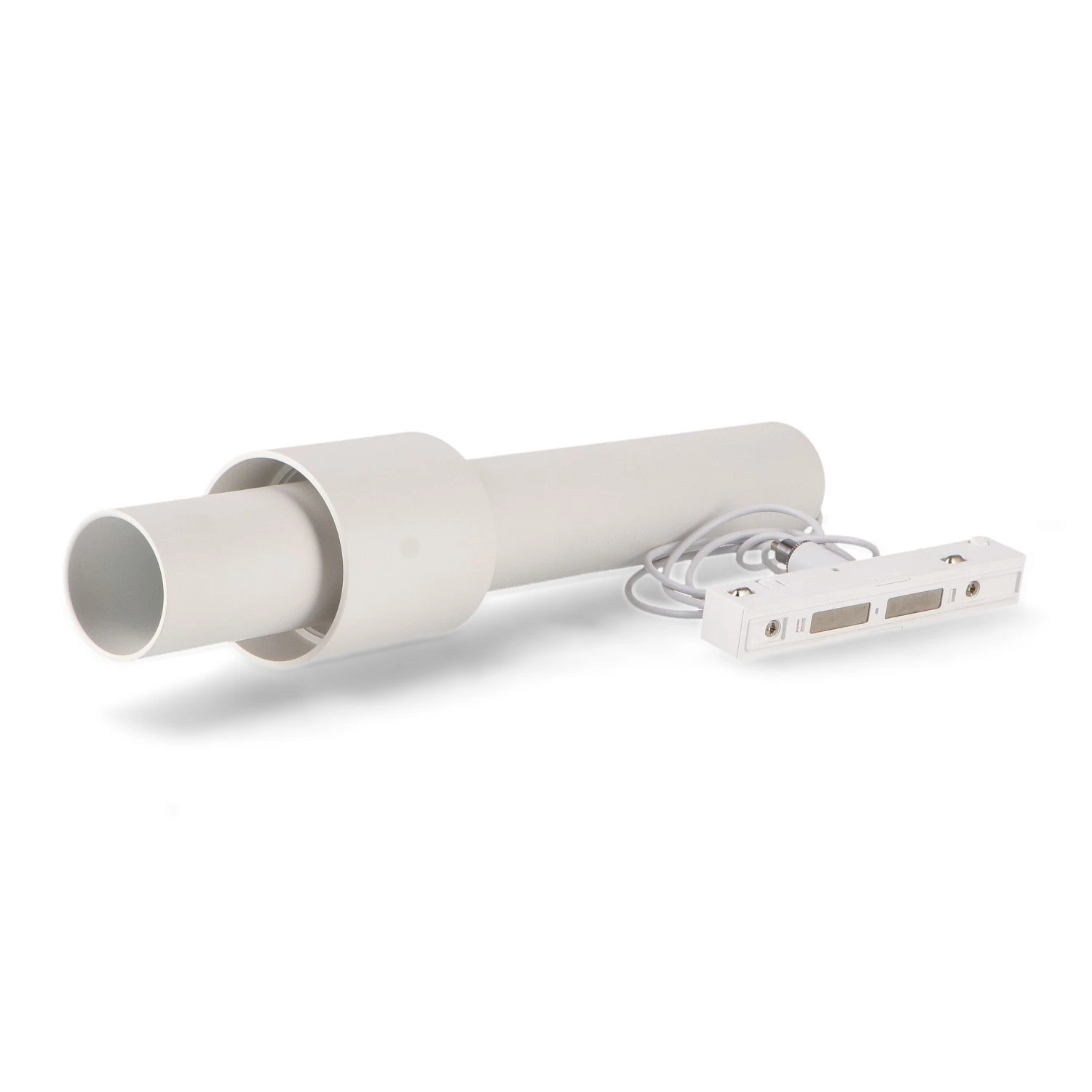 Lámpara Colgante Blanca 10W para Carril Magnético Detail Chip Osram 48V Monofásico CRI 90 UGR 17 Serie Detail