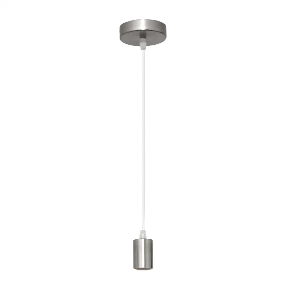 Lámpara Colgante Cromo 1XE27