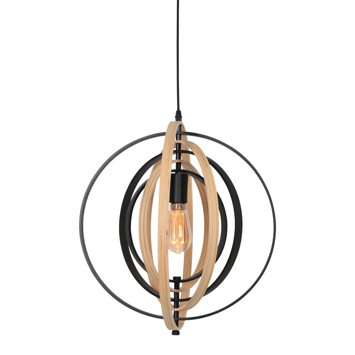 Lámpara colgante de moda Anne Light & Home Muoversi haya