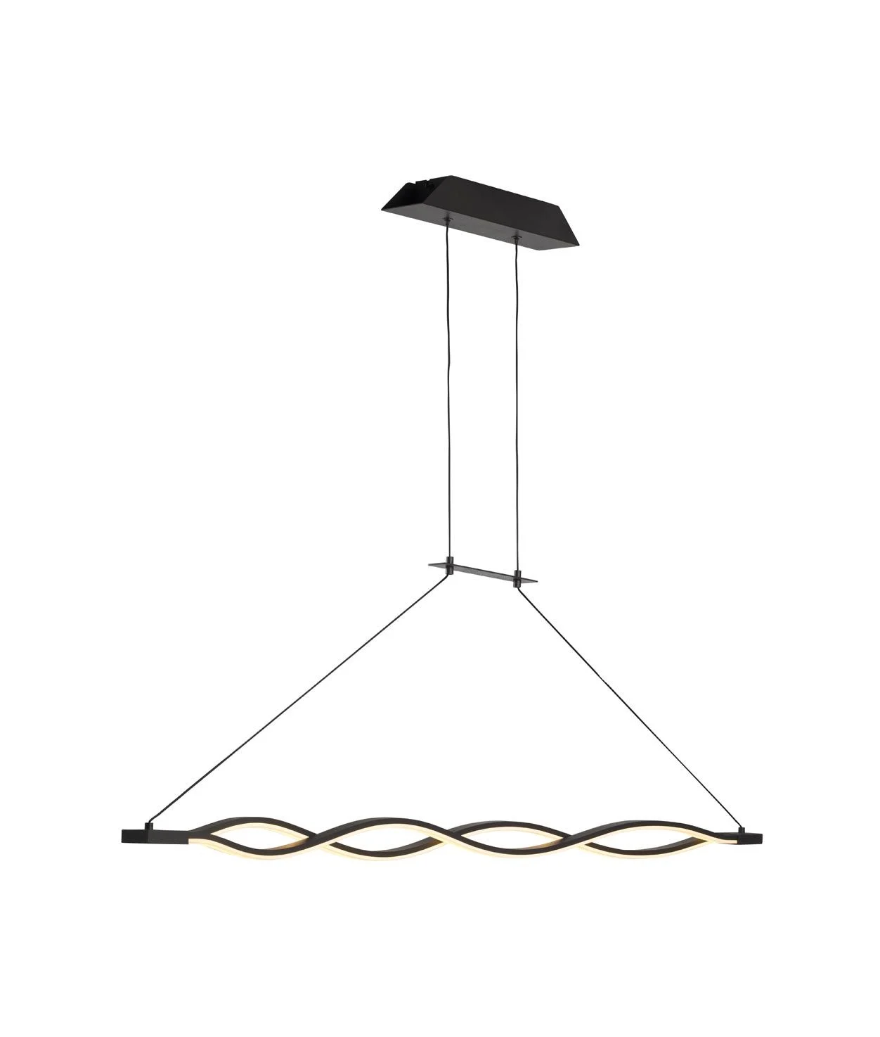 Lámpara colgante LED dimmable forja SAHARA