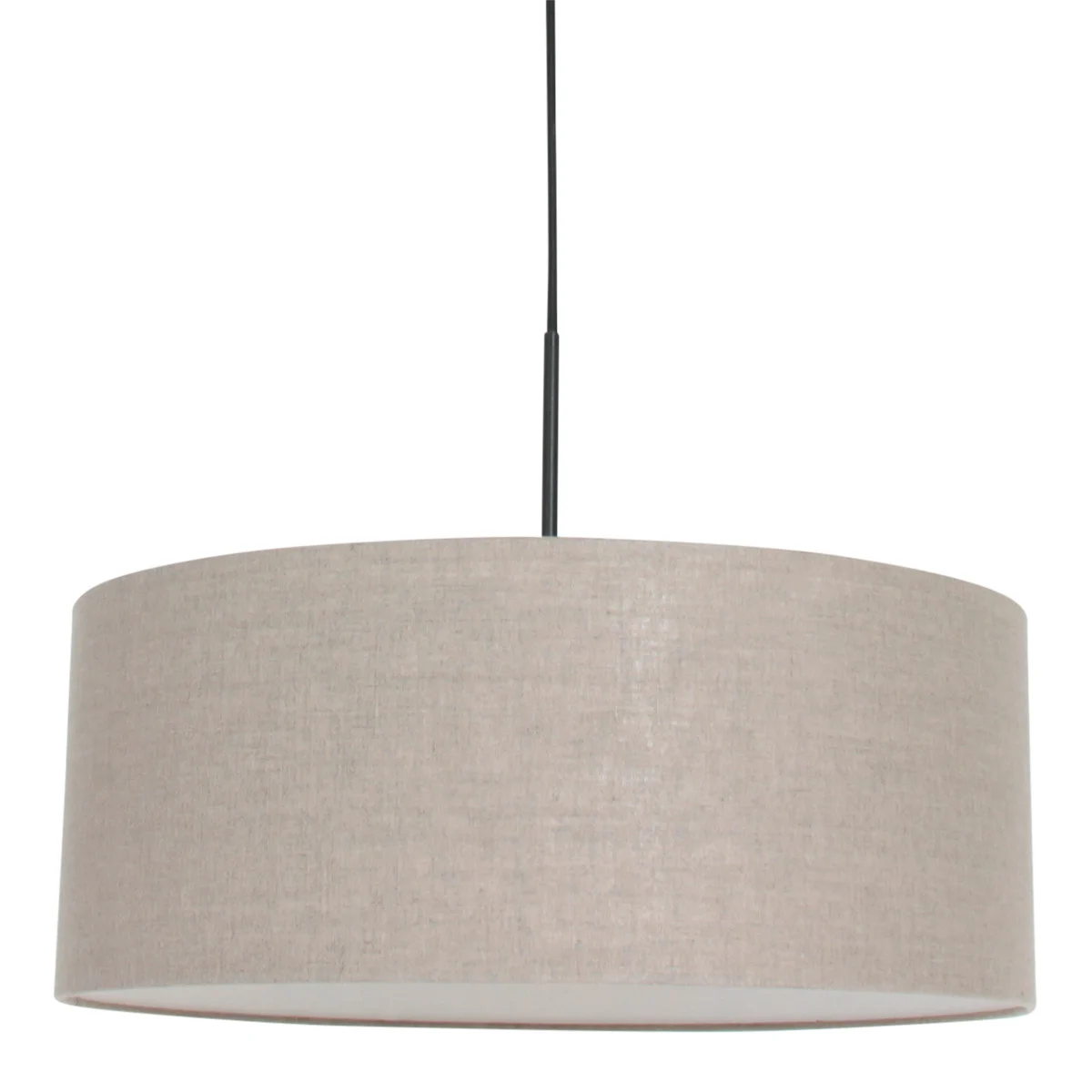 Lámpara colgante pantalla redonda Steinhauer Sparkled light acero