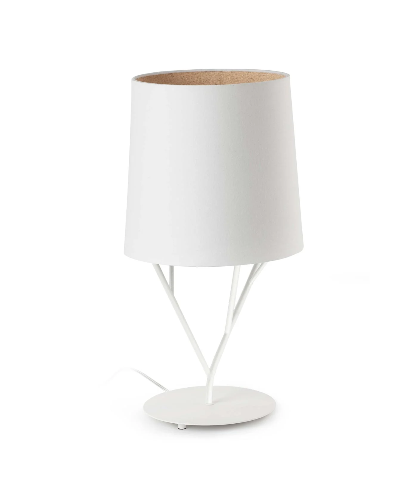 Lámpara de mesa blanca TREE