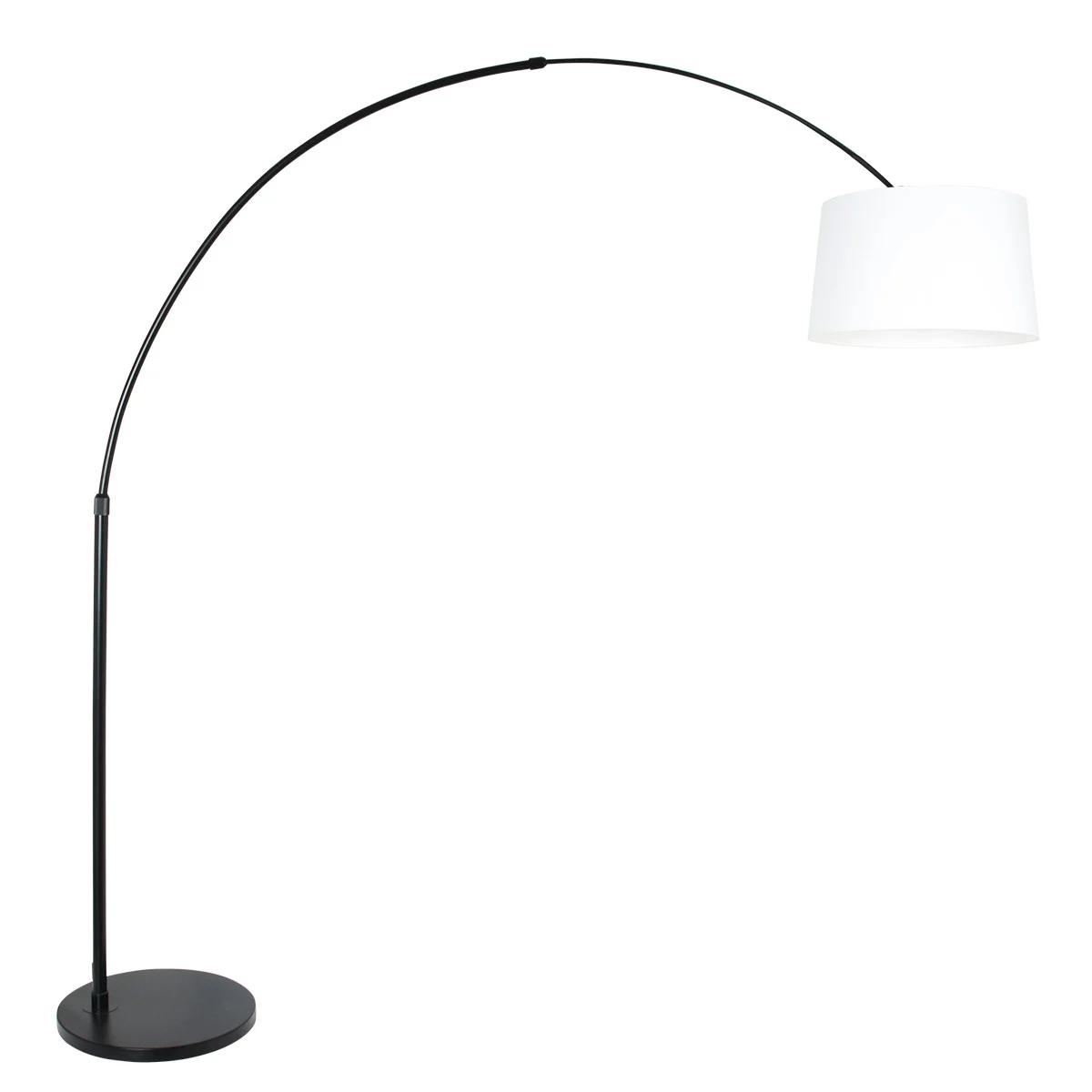 Lámpara de pie ajustable Steinhauer Sparkled light acero