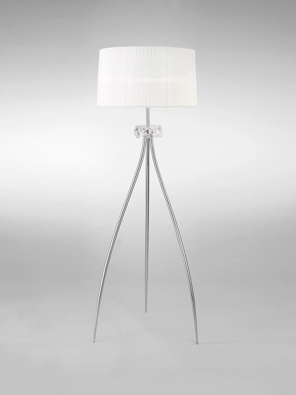 Lámpara de pie cromo LOEWE