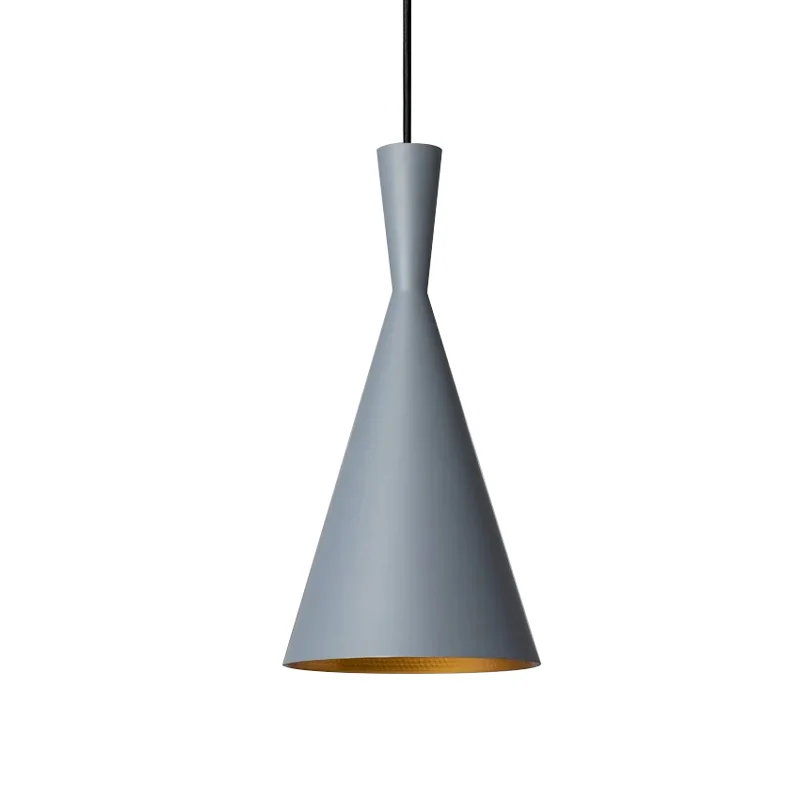 Lámpara de Techo Colgante Gris de Diseño Dixson 1XE27
