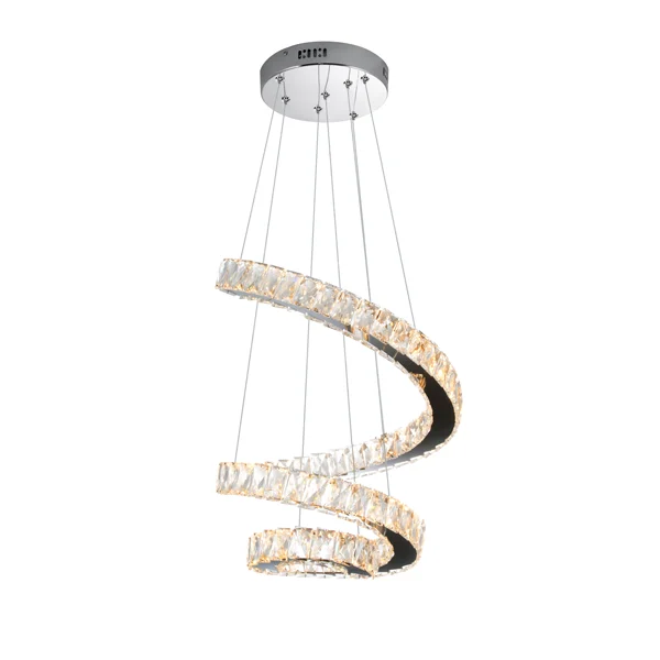 Lámpara de Techo LED 63W Espiral con Mando a Distancia