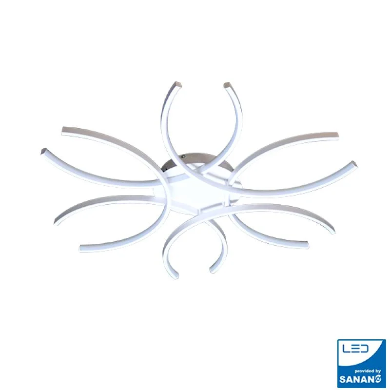 Lampara de Techo LED Petals Blanco 60W CCT con Mando a Distancia